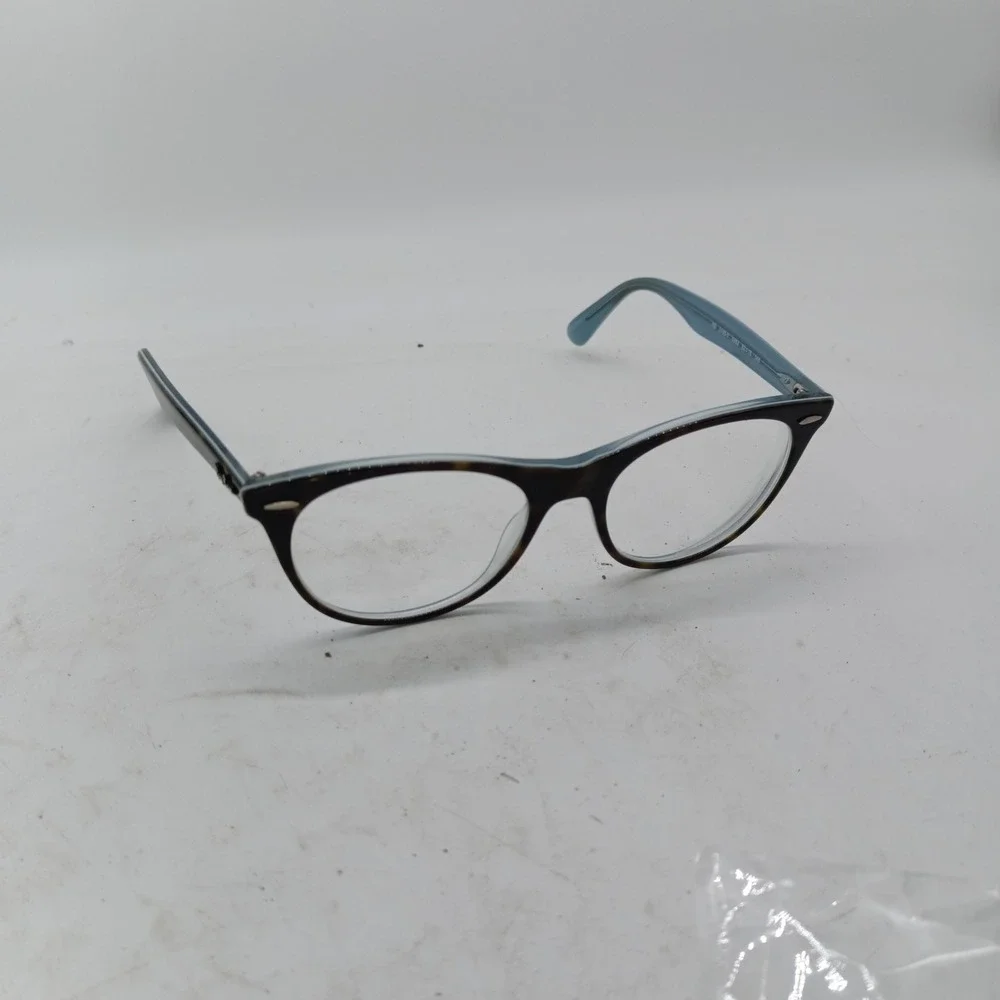 Ray-Ban RB2185-V Wayfarer II 5883 Havana Blue Eyeglasses Frames Only 09